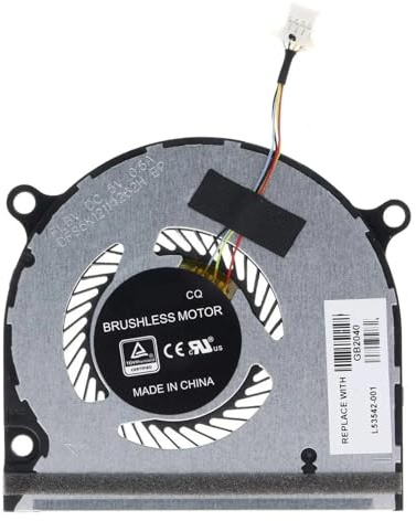 Ventilateurs De Processeur Et De Carte Graphique L53542 L53541-001, Compatibles avec HP Envy, X360 15-DS 15-DR 15M-DR DR0004 15M-DS DS0011 TPN-W142, Accessoires(GPU Fan L53542)