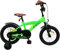 AMIGO Explorer - Kinderfahrrad - 14 Zoll - mit Handbremse, Rücktritt, Lenkerpolster und Stützräder - ab 4-5 Jahre - Grun/Schwarz