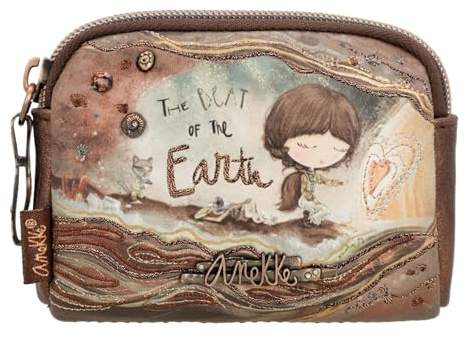 Anekke Monedero Pequeño Core - Diseño Funcional - Medidas: 12/9/3 Cm - Accesorios Y Complementos Mujer
