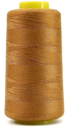 Bobine di filo per scarpe Demin per jeans gialli, resistenti, resistenti, 3000 m