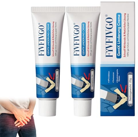Fivfivgo Creme Linderung,GentX Beruhigende Creme für Männer, Beruhigende Feuchtigkeitscreme, Schnell einziehend, Erfrischende, nicht fettende Formel, Geeignet für alle Hauttypen (2)