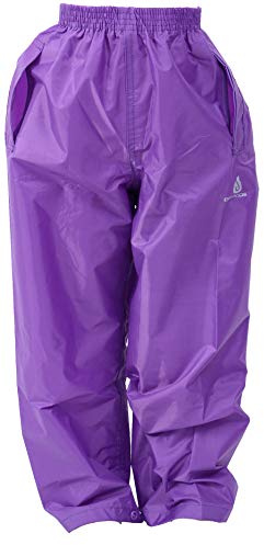 DRY KIDS Overtrousers Purple 9/10 yrs