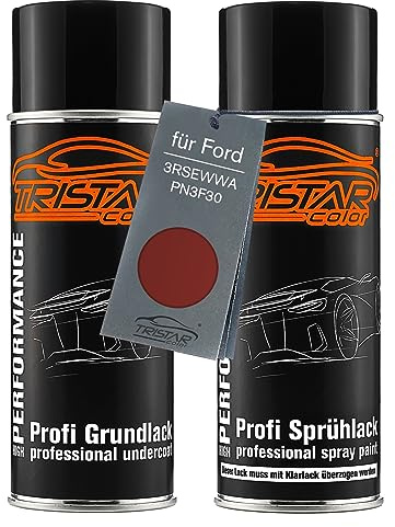 TRISTARcolor Billack sprayburkar för Ford 3RSEWWA / PN3F30 Rouge Tango Perl