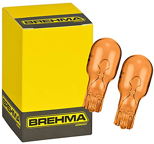 BREHMA 2x WY10W 12V 10W T 13W2.1x9.5d