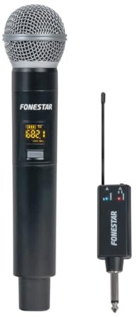 FONESTAR Micrófono inalámbrico de Mano UHF