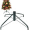 EZYDECOR - Soporte de árbol de Navidad para árboles artificiales de metal para árbol de Navidad (verde)
