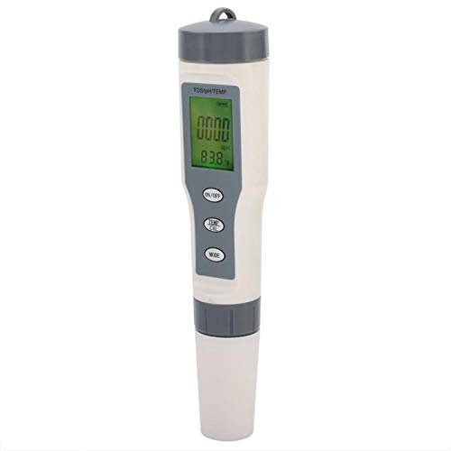 Haofy 3-in-1-Wassertester-TDS-Messgerät, digitales TDS- und PH- und Temperaturmessgerät für Trinkwasser, Pool, Aquarium, Aquarium, Hydrokultur