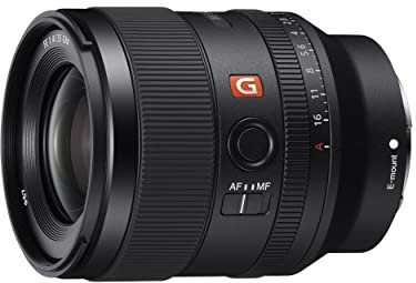 Sony SEL-35F14GM - Vollformat E-Mount Objektiv FE 35mm F1.4 GM (Premium G Master Objektiv), Schwarz