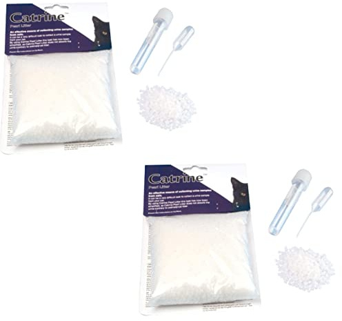 KRUUSE - CATRINE Perlenstreu für Urinproben - Beutel - Doppelpack - 2 x 200 g