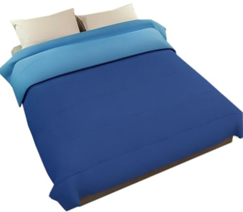 Leonardo - Trapunta singola 250 gr/mq double face, Trapunta invernale imbottitura 100% fibra di poliestere, traspirante, anallergico, soffice, caldo / 100% prodotto Made in Italy