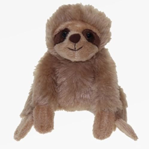 Cornelissen - 1043112 - Faultier, Braun, Plüsch, Stofftier, 12cm, Waschbar bis 30 Grad