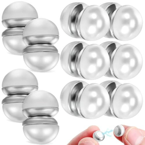 FUPOHUA Broschennadeln, Hochzeitskleid, Hijab, Magnet, Schal, Brosche, Kleidung, Brosche, Magnetnadeln, Schmuck, Magnete, Verschluss, 10 Stück