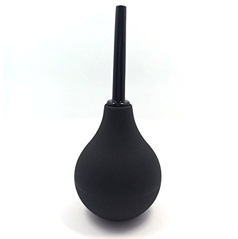 Klistierbirnen-Set für Männer und Frauen Darmreinigung, Analdusche, Vaginaldusche, Dusche Einläufe einfach anzuwenden ideal für Anfänger (schwarz, S)