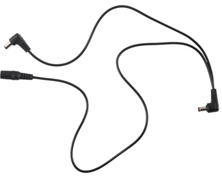 Enwye 1-zu-2-Netzteil für Gitarreneffektpedale, 9 V 3 A DC-Serie-Stromkabel DC 5,5 x 2,1 mm, geeignet für die meisten Gitarreneffektpedale