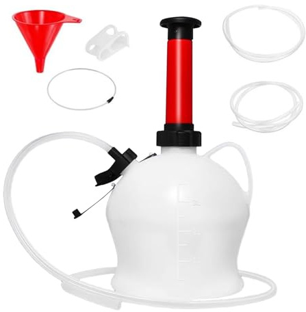 Purgador de frenos – Bomba líquida de alto rendimiento de 3,5 litros, dispositivo profesional de purga de frenos de coche, mecanismo de succión al vacío, kit de reparación de automóviles | Para tareas