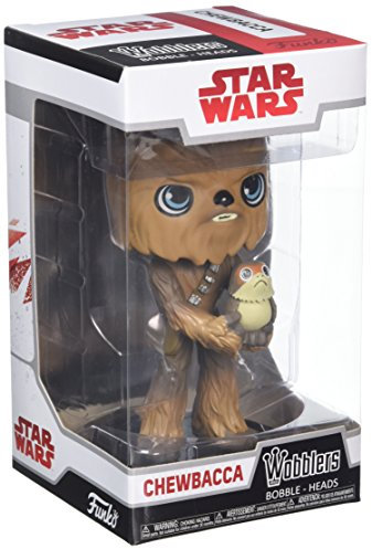 Funko 20226 Wobbler - Chewbacca with Porg