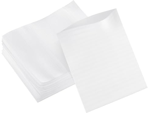 YeahiBaby 100pcs Foam Pouches Cushioning Wrap Pouches for for Protecting Dishes Glasses Wine Bottles Shipping 25x30cm