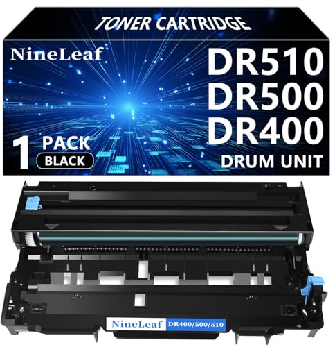 NineLeaf Compatible Drum Unit Replacement for Brother DR510 DR-510 HL-5100 HL-5130 HL-5140 HL-5150D HL-5150DLT HL-5170DN HL-5170DNL MFC-8220 MFC-8440 MFC-8640 MFC-8840D Printer(1 Pack) no Toner