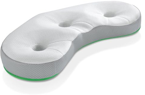 REMILI Vario Soft - Orthopädisches Nackenstützkissen, zur Stützung des Nackenbereichs für einen gesunden Schlaf bei Amazon inkl. flexiblem 2 cm Erhöhungsmodul - Made in Germany