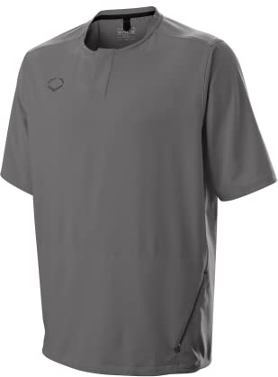 EvoShield Adult Impak Short Sleeve BP Jacket - Charcoal, X-Large