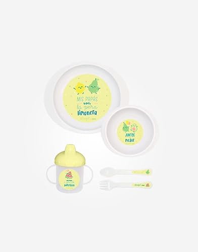 Vajilla Saro 5 piezas La pera limonera para microondas