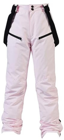 Pantalones de esquí para mujer, tirantes para mujer, pantalones de invierno resistentes al viento, impermeables, pantalones de esquí aislados para mujer, pantalones de esquí resistentes al viento,