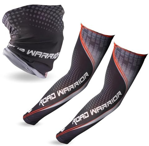 Mangas para Brazos con Tejido Inteligente Termoregulador, Manguitos Running Transpirables con Proteccion UV-SPF 50+, Manguitos Ciclismo de Gran Comodidad con Proteccion Frente a Los Rayos Solares (M1)