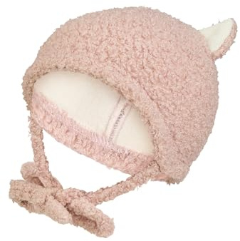 Sterntaler Mädchen Inkamütze Katzenohren Beanie-Mütze
