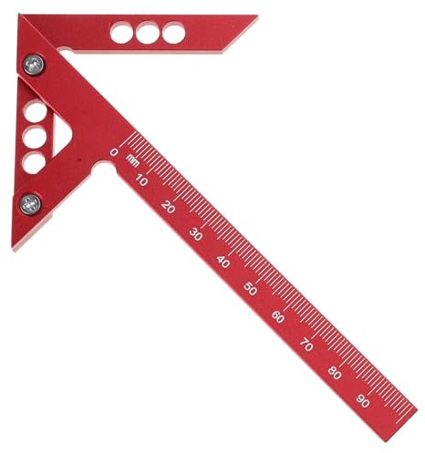 ZHENGCI Zimmermannswinkel, 150 mm, multifunktional, Winkelmesser, Aluminiumlegierung, Anschlagwinkel, Dreiecke, Tischlerviereck, Lineal, Holzbearbeitung