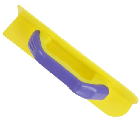 BAZEITFLOW Plastic Corner Trowel for Drywall and Wall Corners Yellow Margin Putty Tool Designed and Improving Work Efficiency in Construction and Renovation