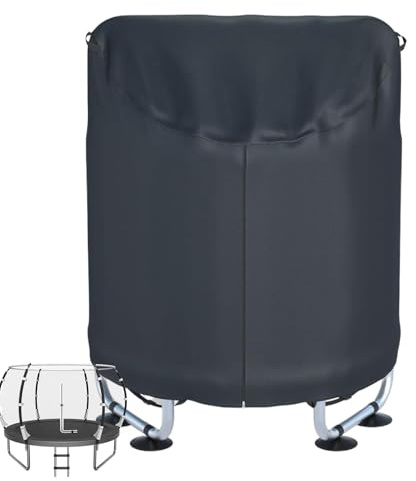 Housse de protection pour trampoline d'hiver - Pliable et imperméable - Protection pour trampoline - Entretien extérieur - Facile à installer - Garde propre et protégée