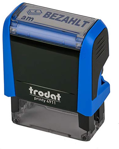 Trodat Printy 4911 himmelblau BEZAHLT AM BLAU