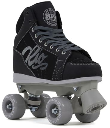 Rio Roller Lumina Rollschuh Black/Grey, 33