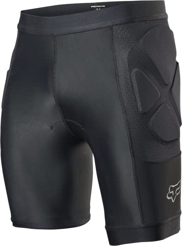 Fox Racing - BASEFRAME SHORT – Mountain bike protective shorts – Hip protection, dual-density padding, elastic, Guards, Mountainbike Cycling, Black, S