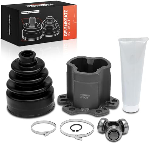 Frankberg Gelenksatz Vorne Getriebeseitig 7M3498103 | Kompatibel mit A4 Avant 8E5, A4 8EC, Exeo 3R2, S.h.a.r.a.n 7M6 7M8 7M9, A.l.h.a.m.b.r.a 7V8 7V9, A4 Cabriolet 8H7,A8 4E2 4E8