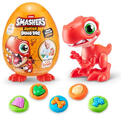 Smashers Junior Dino Dig litet ägg (Raptor)