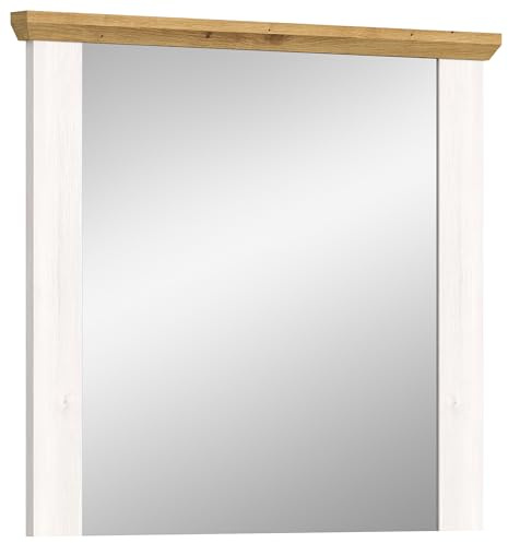 xonox.home - Spiegel Verona 82x70x4 cm in Sibiu Lärche und Artisan Eiche - Eingangsbereich Flurmöbel Dielenmöbel Garderobenschrank - Zeitloses Design erstklassige Qualität