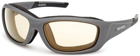 HARLEY-DAVIDSON Marcolin Majestic HZ0006-20X Gelb Photochrom Selbsttönend Gold verspiegelt Motorrad Brille