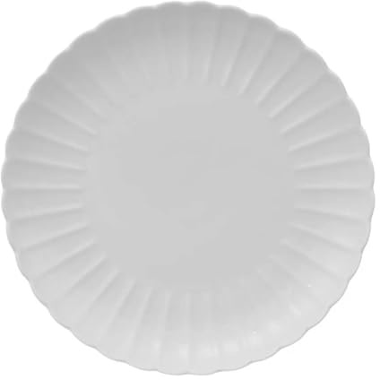 Secret de Gourmet - Lot de 6 Assiettes Plates Romy 27cm Blanc