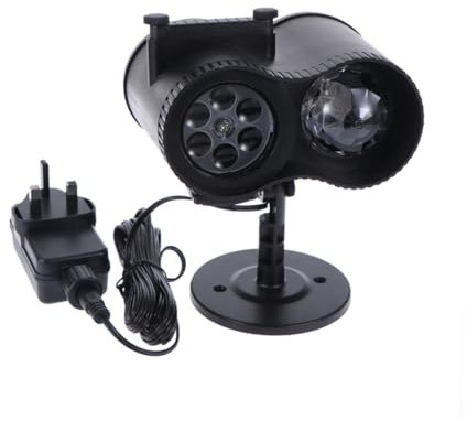 Artibetter Pattern Binocular Projector Lamp Led Halloween Lights Outdoor Christmas Decorations Easy Install for Party
