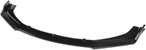 Auto Frontspoiler Frontstoßstangen SpoilerLippe Diffusor Protector Body Kits, Compatible for Audi A1 A3 A4 A5 A6 A7 A8 B6 B7 B8 B9 C6 C7 C8 D3 D4 D5 D6,A/Glossyblack-normal