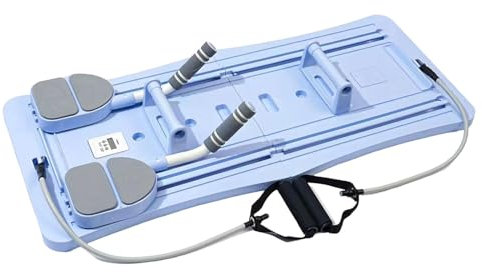 QSTDGVPW Kerntraining Pushup Board mit Timer für Effektive Workouts, Blau