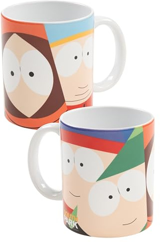 South Park Tasse - Gesichter Kaffeetasse Becher Kaffeebecher aus Keramik 320 ml