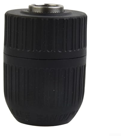 Mandrino autoserrante da 13 mm 1/2-20 UNF per trapani elettrici Trapano avvitatore senza fili con morsetti in acciaio temprato cambio rapido resistente di grado industriale nero
