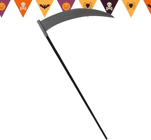 Accesorios de Cosplay | Hoz Alabarda Disfraz Halloween - Decoración Temática y Accesorios para Juegos de Rol para Adolescentes y Adultos