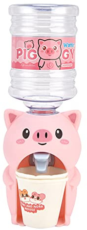 HEEPDD Mini Dispensador de Agua para Niños, Linda Cocina de Dibujos Animados Juguetes Portátiles Dispensador de Agua de Pequeña Taza de Juguete para Niños, Linda Cocina de Dibujos Animados