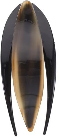 SOLUSTRE French Curved Acetate Hair Claw Clip Large Jaw Clamp for Women Creaseless Flat Claw for Thick Hair High-luster Hairpin for Daily Wear Parties