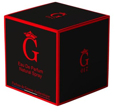 Parfum de Grasse G017 Eau de Parfum, Masculin, Fougère Boisé, Vaporisateur Naturel