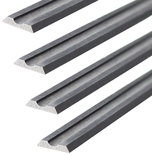 4 PCT TCT Carbide Planer Blades 82x5.5x1.1 mm for Black & Decker Planers B & D Electric Blade BD713 / DN KW D1 711/730/735 E