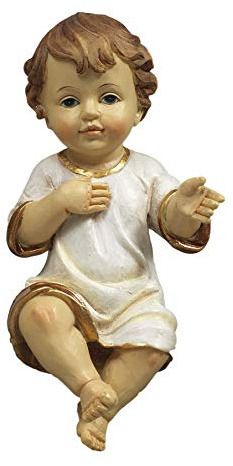 Jesuskind aus Kunstharz cm. 29 by Paben